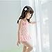 Saidi Little Girls' One Piece Swimsuit Pineapple Pink Swimwear
