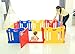 Baby Care Play Mat Funzone Play Pen - Extra Large Baby Play Yard - Play Pen for Baby - Safe with Double Locking (Vivid, Full Set)