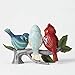 Jim Shore Heartwood Creek Mini Red, White, and Blue Butterfly Stone Resin Figurine, 4.5”