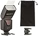 Amazon Basics Electronic Flash for DSLR Cameras (Canon, Nikon), Black