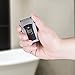 Mens Cordless Electric Shaver- Waterproof Wet or Dry Battery Powered Compact Razor, Cleaning Brush Extra Blade and Screen Cover Included by Bluestone