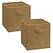 ClosetMaid 8296 Cubeicals Fabric Drawer, Mocha, 2-Pack