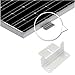 CoZroom Solar Panel Mounting Z Bracket with Bolts, Nuts Set of 4 Units, Set of 2