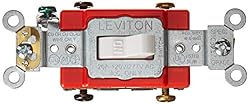Leviton 1222-2W 20 Amp, 120/277 Volt, Toggle