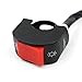 iWonow Motorcycle 7/8 Inch Universal Handlebar Mounting Switch DC 12V for Motorbike Fog Lamp Head Light Electrical System