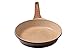 WaxonWare 8 Inch Nonstick Frying Pan Skillet With Induction and Wooden Handle 100% PFOA Free German Nonstick Coating For Stir-Frying, Shallow Frying, Deep Frying & Braising (MARBELLOUS Series)