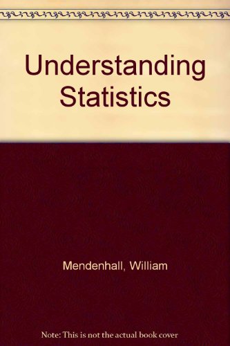 Understanding Statistics/Book and Disk