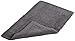 Pinzon Luxury Reversible Cotton Bath Mat - 21 x 34 inch, Platinum