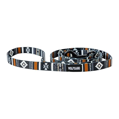 Wolfgang Heavy Duty Dog Leash, Pull-Tested to Over 800 lbs for Walking & Training, LosMuertos Print, Small