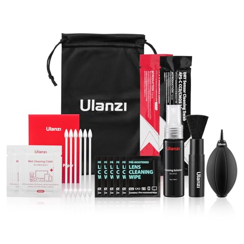 ULANZI Camera Cleaning Kit 10-in-1 Lens Cleaner Professional DSLR Clean Accessories Canon