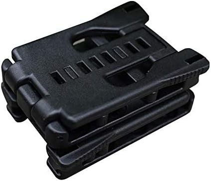 ASGV ASGV Travel Buckle Large Tek Lok Belt Clip Loop for Knife Kydex Sheath/Hardware for Holster, Specially for DIY