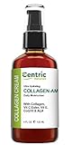 Collagen AM Daily Moisturizer Collagen Face Cream With Vit C, E And CoQ10. Best Collagen Cream For Face, Stretch Marks, Eyes, Body, Scars. Collagen Beauty Cream With Hydrolyzed Collagen