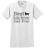 Dog Lover Gift Best Golden Retriever Dad Ever T-Shirt