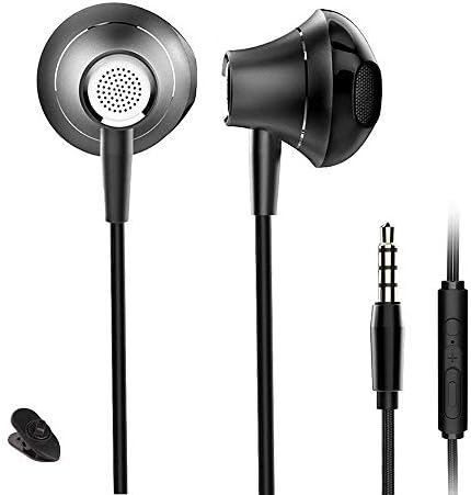Noise Isolating in-ear Earphones, Obestar Wired Headphones with Microphone and Volume Control for iPhone, iPad, iPod, Samsung Galaxy, Sony, Nokia, HTC, LG, Nexus, BlackBerry, Tablets and MP3 Players