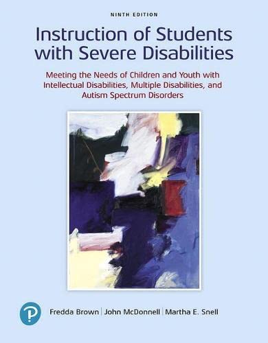 Instruct.Of Stud.W/Severe Disabilities