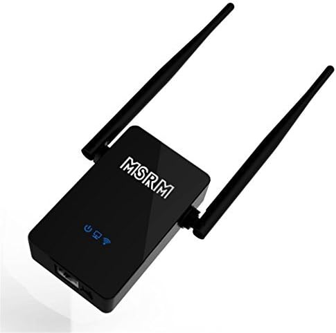 Bilo MSRM US302 300Mbps Wifi Range Extender 360 Degree WiWi Covering with Dual Antennas