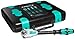 Wera 8100 SC 2-1/2-Inch 1/2-Inch Dr. Set 2, Multi-Color, Alloy Steel