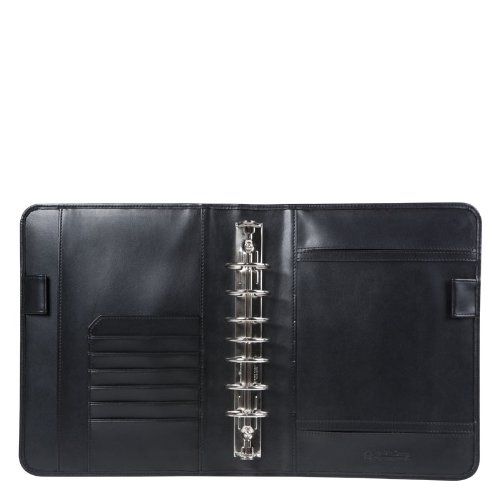 Classic Simulated Leather Open Binder Black Buy Online in UAE