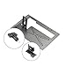 Gimiton Angle Grinder Stand Holder Support Base with Protector Shield Cover Adjustable Metal Angle Grinder Bracket Angle Grinder Cutting Machine Wheel Guard Woodworking Tools