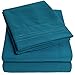 1500 Supreme Collection Full Sheet Sets Teal - Luxury Hotel Bed Sheets and Pillowcase Set for Full Mattress - Extra Soft, Elastic Corner Straps, Deep Pocket Sheets, Full Teal