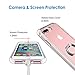 JETech Case for iPhone 7 Plus and iPhone 8 Plus, Ring Holder Kickstand, Shock-Absorption Bumper Cover, HD Clear