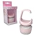 La Luna Smart Interactive Baby Soother, Shushing Sound Plus Custom Recording/Auto Activation with Cry Sensor, Auto Volume Increaser, 360 Degree Surround Sound/Auto Sooth and Relax Back to Sleep, Pink
