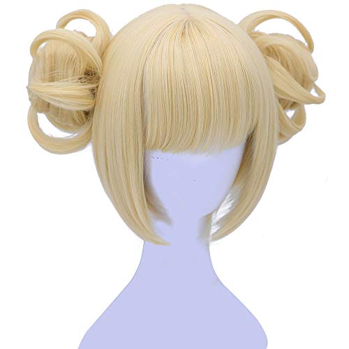 Mha Cosplay ColorGround Long Curly Cosplay Wig With Ponytails