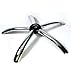 New Heavy Duty 5 Star Office Chair Chrome Base