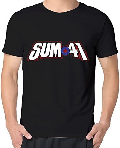 Sum 41 Does This Look Infected Chuck Men Black Shirts