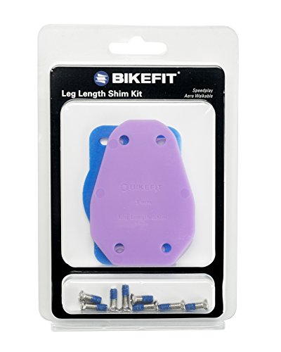BikeFit 3mm Leg Length Shim Compatible with Speedplay Walkable Cleats