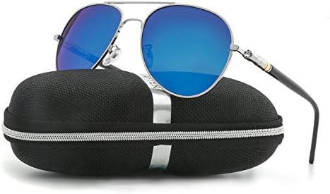 Aviator Sunglasses for Men Women Polarized VOPOLAR Metal Frame UV400 Protection