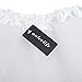 Anleolife 12'' Ballet Tutu Dress Cheap Birthday Tutu Skirt Ballet Dance Mini Skirts(white)