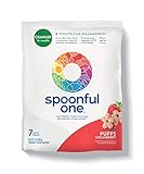SpoonfulOne Strawberry Puffs: A simple and safe approach to help protect babies from developing a food allergy. 7-count supply of baby food puffs for Crawlers 6+ months