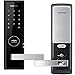 Samsung SHS-H505 Digital Door Lock, Black, Touchscreen with Small Mortise(AML-220)