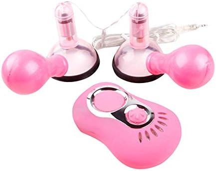 Nipple Sucker Vibrator Vibrating Breast Pump with Remote Control Massage