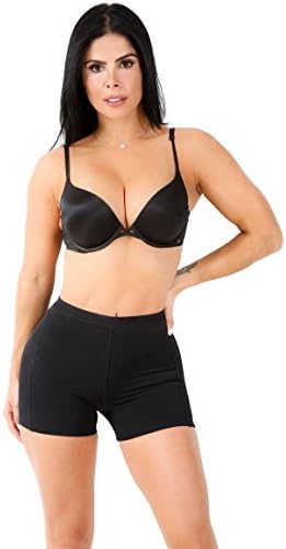 Smok69 Covered Butt Lifting Boy Shorts Curve Push Up Instant Ass Lift Control Tummy Waist Sexy Black XL