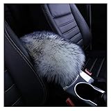 Auto Center Console Armrest Pad, Winter Warm Soft