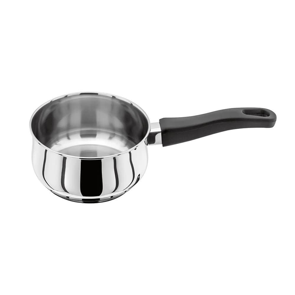 Judge Vista JJ01A Stainless Steel Milk Pan 14cm 900ml Induction Ready, Oven Safe, 25 Year Guarantee โ image 1