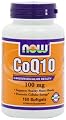 NOW Foods Coq10 100mg, 150 Softgels (Pack of 3)