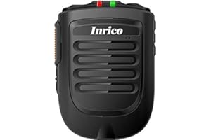 Inrico ANYSECU Wireless PTT Microphone B01 iOS Version B02 Wireless PTT Button for Zello ptt Button Speaker for iOS and Android Phone