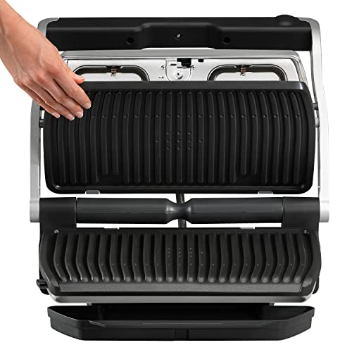 Tfal GC7 OptiGrill Indoor Electric Grill, 4Servings, Automatic