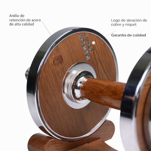 PROIRON Adjustable Dumbbells 20kg with Steel and Nut Dumbbells for Home Gym or Office (Pair)