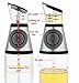 CECIMALL 17 Oz Olive Oil Dispenser with No Drip Bottle Spout, Oil Glass Bottle for Kitchen