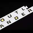 AOWIS Car Hood 3D Letters Emblem Sticker Car Logo Sticker Car Stickers Styling for Outlander (Black)
