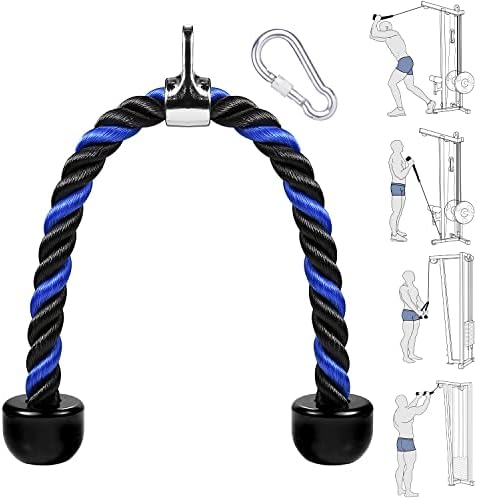 Long Tricep Rope 36'' Cable Attachment LAT Pull Down Attachments