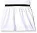 adidas Youth Girls Tennis Club Skirt, White, Medium
