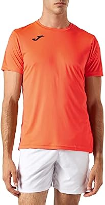 Joma102227.040.M T-Shirt Manica Corta Record II Corallo Fluor