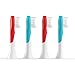 SoniShare Replacement Toothbrush Heads for Philips Sonicare Kids Toothbrushes, 4 Pack