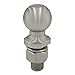 CURT 40083 Stainless Steel Trailer Hitch Ball, 6,000 lbs, 2-Inch Diameter, 1 x 2-1/8-Inch Shank