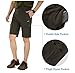 TBMPOY Men's Quick Dry Hiking Shorts Outdoor Lightweight Sports Casual Cargo Shorts Zipper Pockets